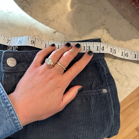 Navy Blue BDG Corduroy Pants - Picture 6 of 7